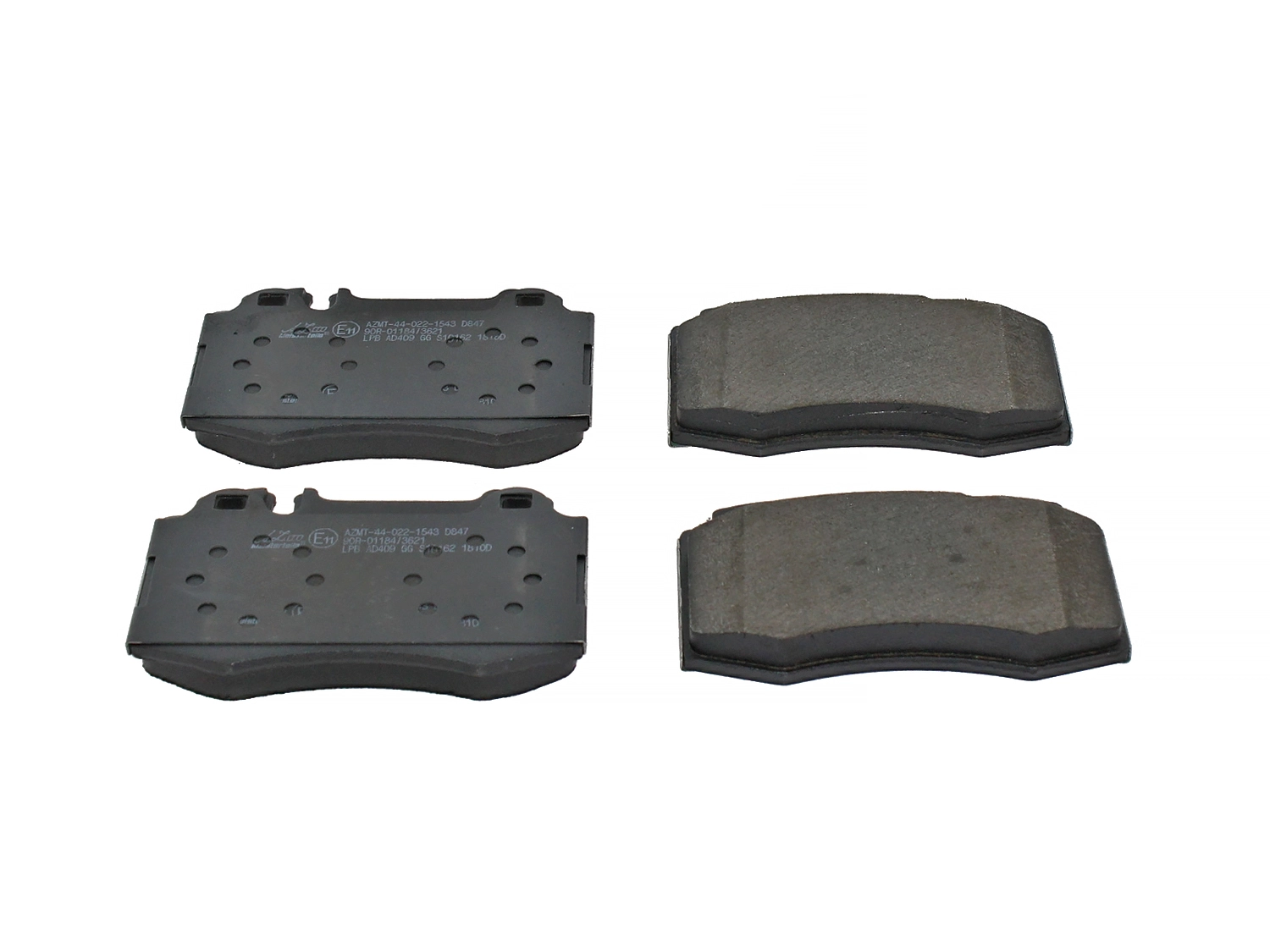 Kit de plaquettes de frein, frein à disque A.Z. Meisterteile AZMT-44-022-1543
