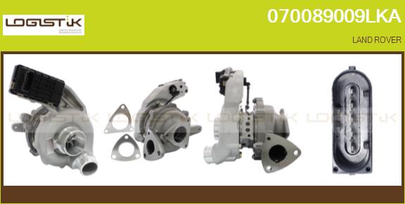 Turbocompresseur, suralimentation LGK 070089009LKA