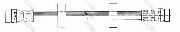 Flexible de frein GIRLING 9001293