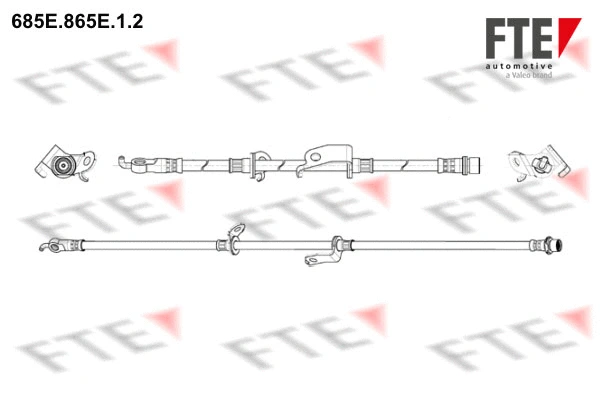 Flexible de frein FTE 9240832