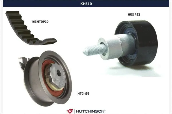 Kit de courroie crantée HUTCHINSON KH 510