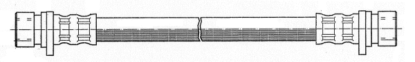 Flexible de frein CEF 512290