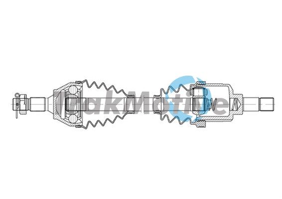 Arbre de transmission AUTOTEAM G301598