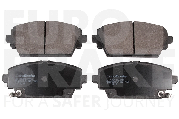 Kit de plaquettes de frein, frein à disque EUROBRAKE 5502222630