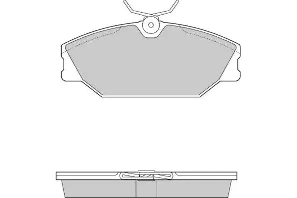 Kit de plaquettes de frein, frein à disque E.T.F. 12-0874
