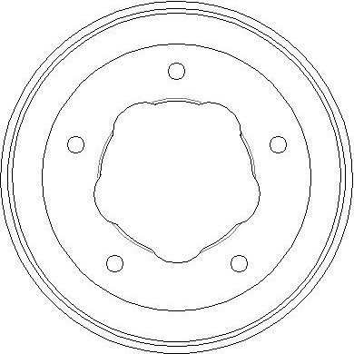 Tambour de frein National NDR009