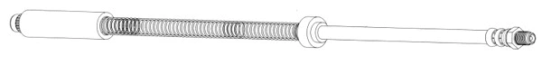 Flexible de frein CEF 511282