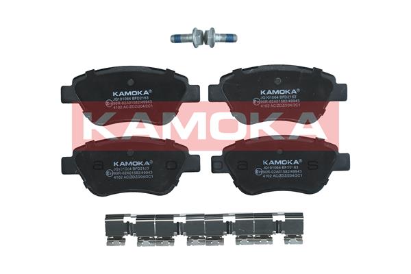 Kit de plaquettes de frein, frein à disque KAMOKA JQ101064