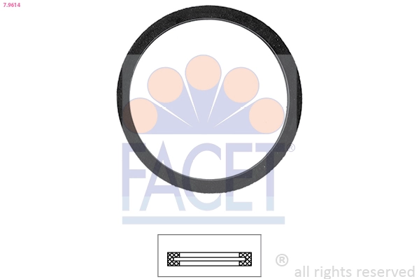 Joint, thermostat FACET 7.9614