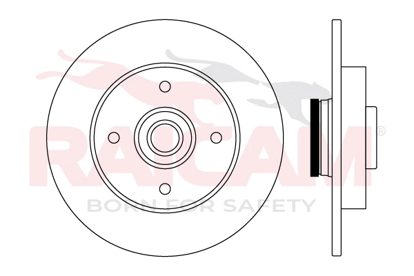 Disque de frein RAICAM RD01542