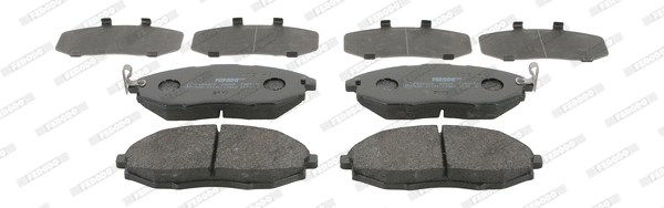 Kit de plaquettes de frein, frein à disque FERODO FDB4304