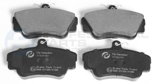 Kit de plaquettes de frein, frein à disque Professional Parts 51434787