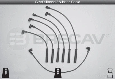 Kit de câbles d'allumage BRECAV 33.514