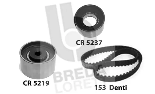 Kit de courroie crantée BREDA LORETT KCD0178