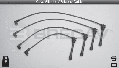 Kit de câbles d'allumage BRECAV 29.511