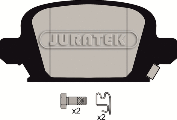 Kit de plaquettes de frein, frein à disque JURATEK JCP1472