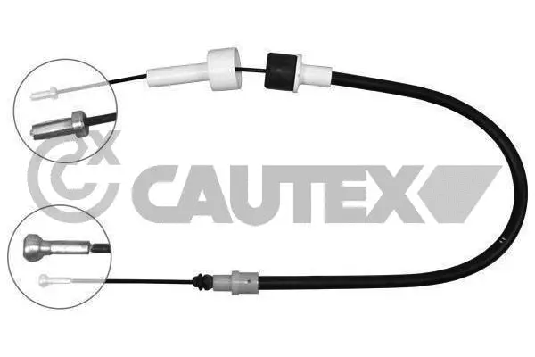 Tirette à câble, commande d'embrayage CAUTEX 088045