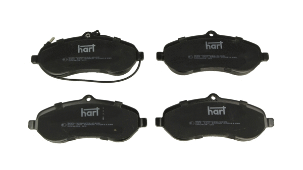 Kit de plaquettes de frein, frein à disque HART 224 162