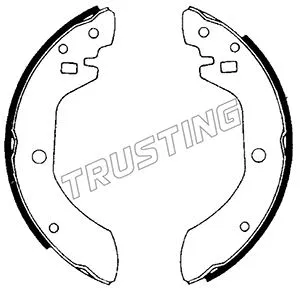 Jeu de mâchoires de frein TRUSTING 067.145