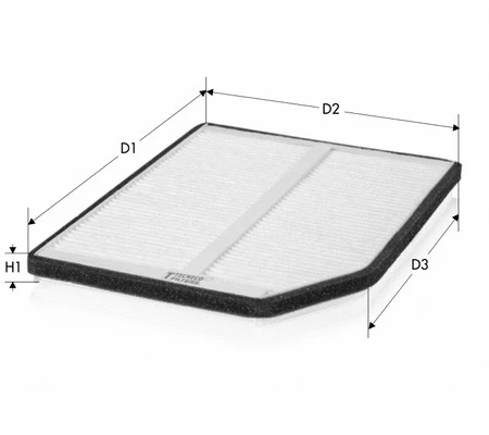 Filtre, air de l'habitacle TECNECO FILTERS CK5848