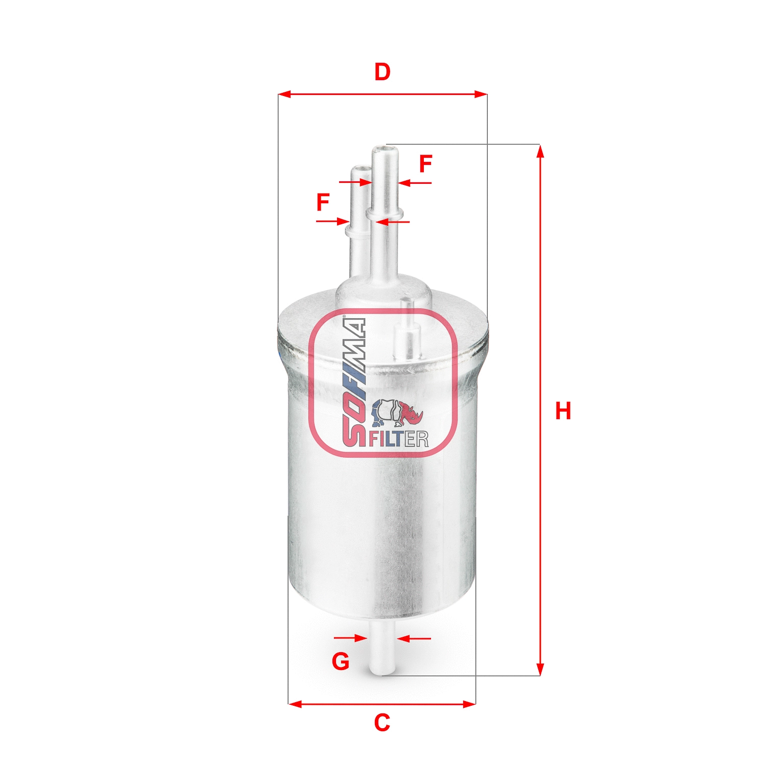 Filtre à carburant SOFIMA S 1840 B