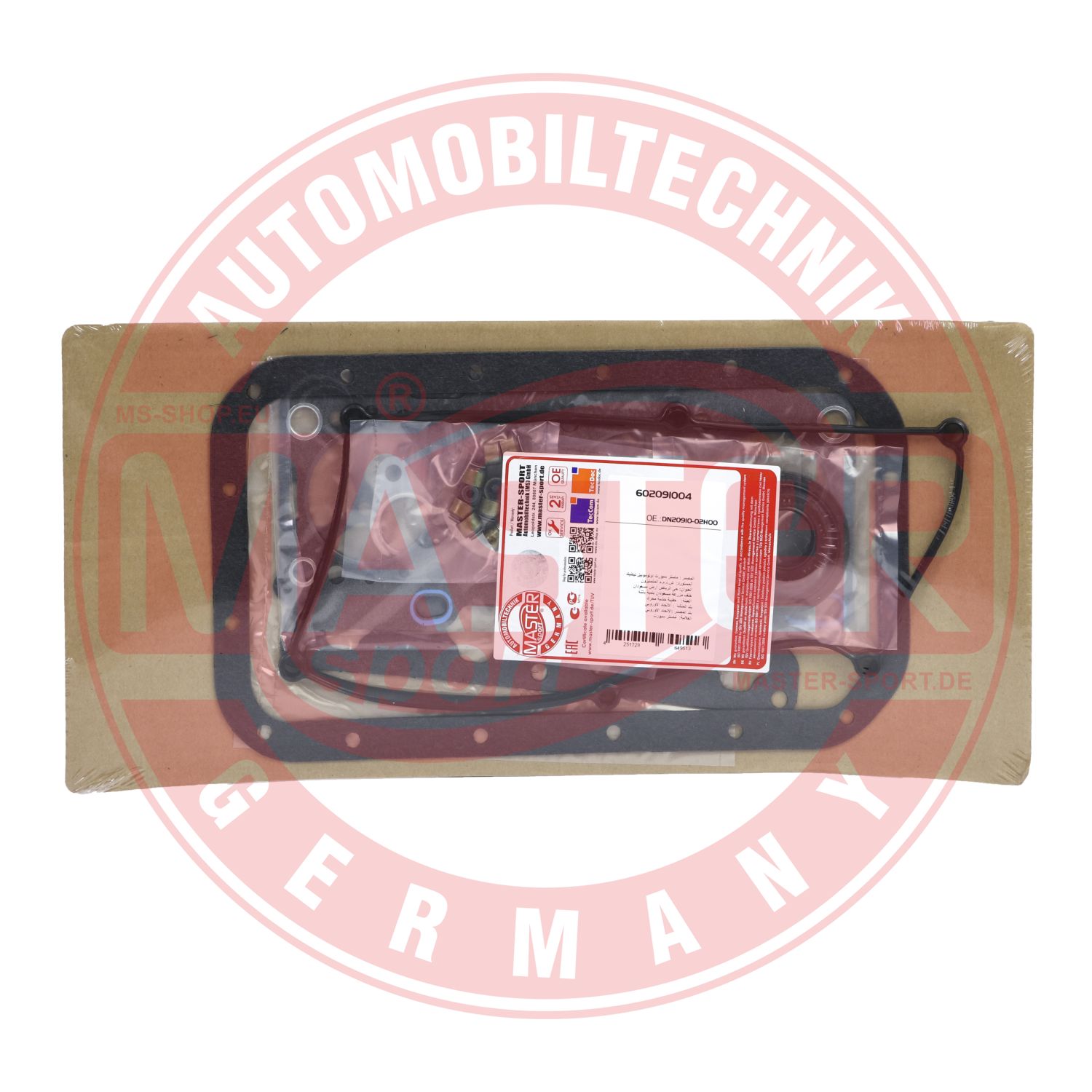 Pochette moteur complète MASTER-SPORT GERMANY 602091004