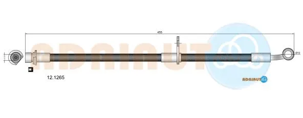 Flexible de frein ADRIAUTO 12.1265