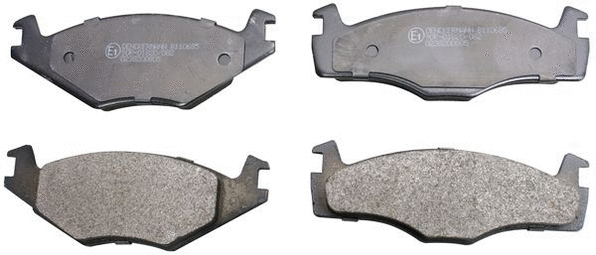 Kit de plaquettes de frein, frein à disque DENCKERMANN B110685
