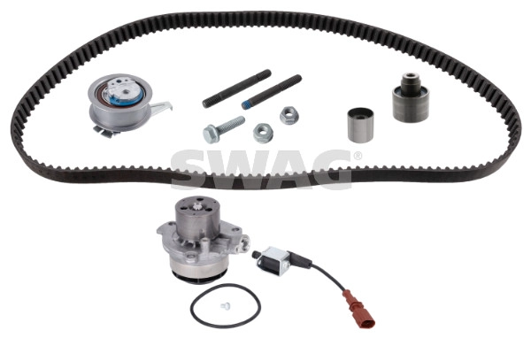Pompe à eau + kit de courroie crantée SWAG 33 11 0491