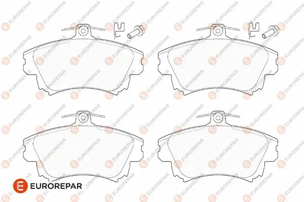 Kit de plaquettes de frein, frein à disque EUROREPAR 1686267280