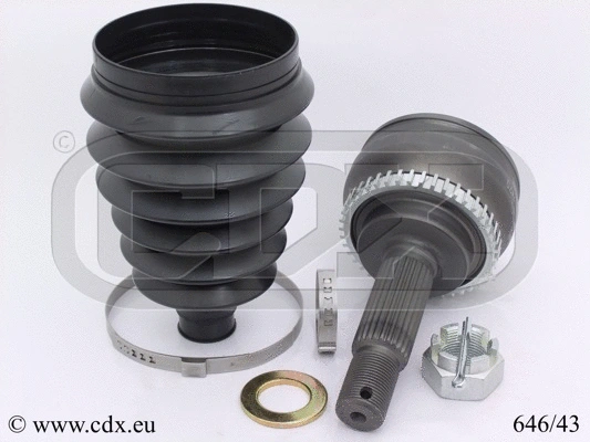 Jeu de joints, arbre de transmission CDX 646/43