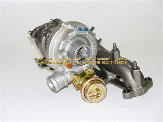Turbocompresseur, suralimentation SCHLÜTTER TURBOLADER 172-02763_RB