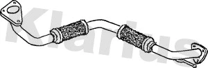 Tuyau d'échappement KLARIUS 301350