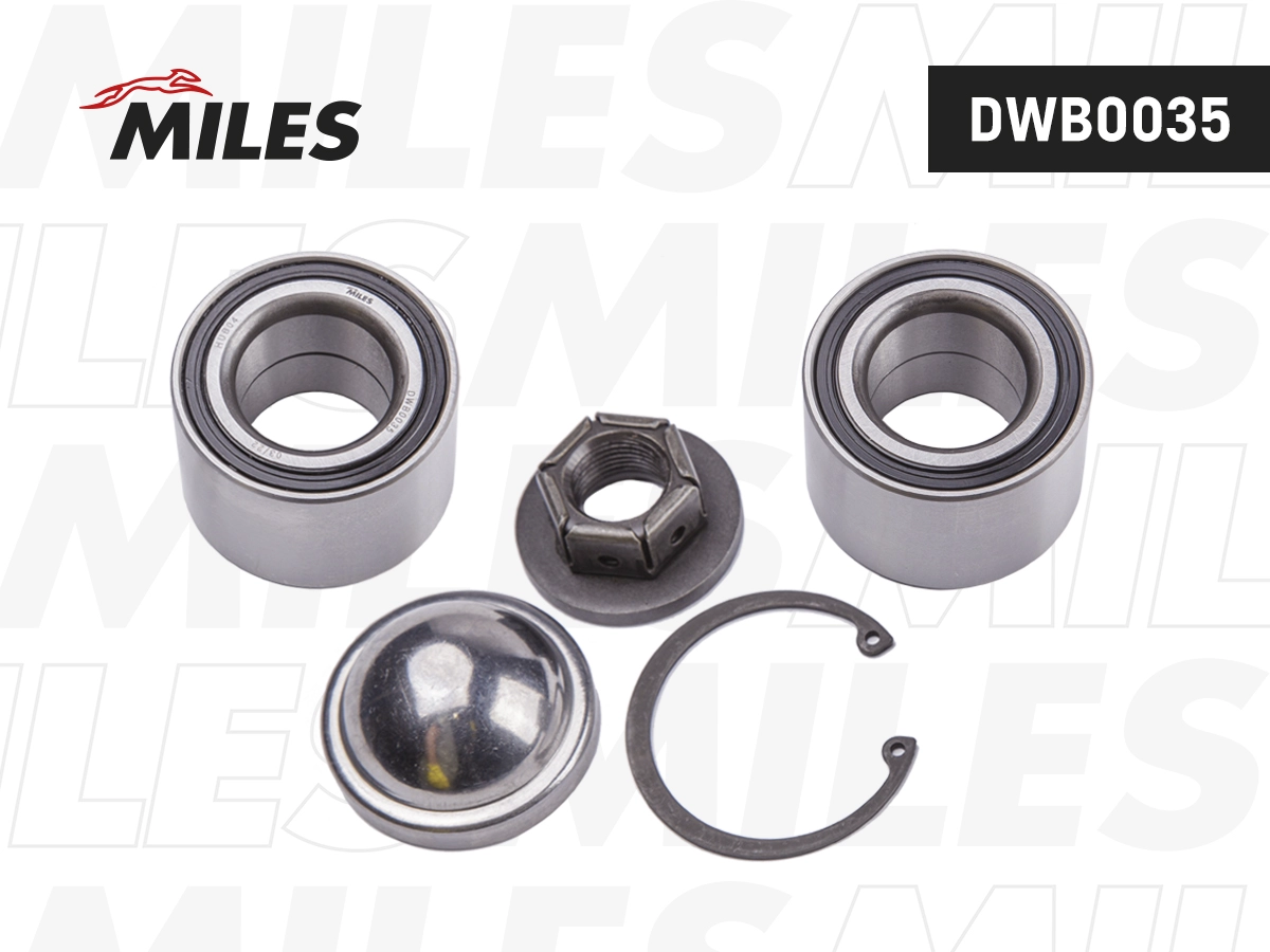 Kit de roulements de roue MILES DWB0035