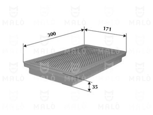 Filtre à air AKRON-MALÒ 1500487