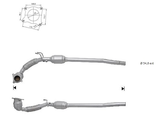 Catalyseur VEGAZ GmbH VK-421