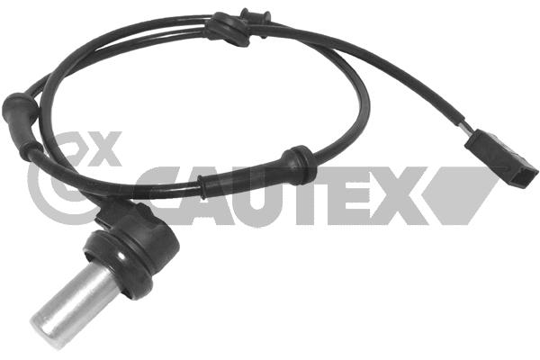 Capteur, vitesse de roue CAUTEX 755128