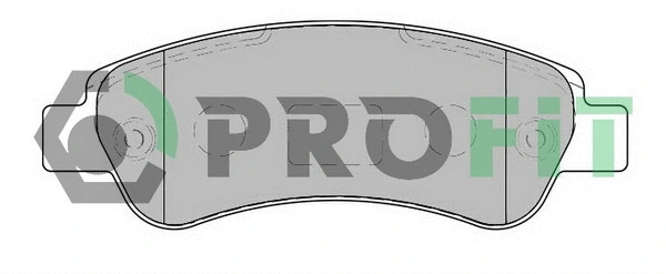 Kit de plaquettes de frein, frein à disque PROFIT 5000-1927