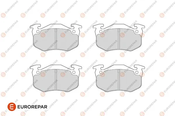 Kit de plaquettes de frein, frein à disque EUROREPAR 1682307280