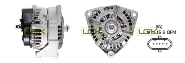 Alternateur LGK 441763
