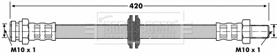 Flexible de frein BORG & BECK BBH7065