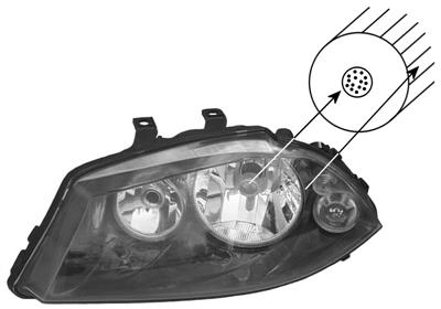 Projecteur principal VAN WEZEL 4917963