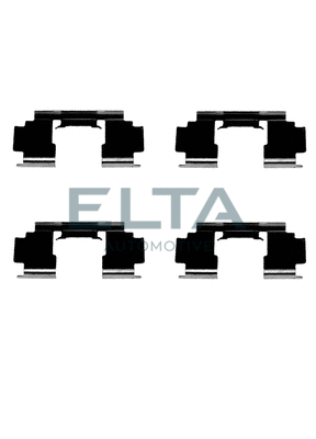 Kit d'accessoires, plaquette de frein à disque ELTA AUTOMOTIVE EA8630