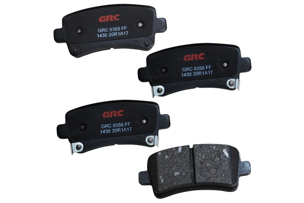 Kit de plaquettes de frein, frein à disque GRC - Ultra Brakes GCD1430