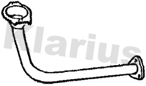 Tuyau d'échappement KLARIUS 301780