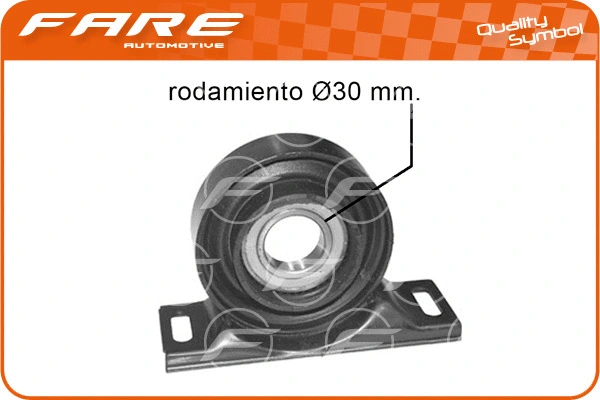 Suspension, arbre de cardan FARE SA 2607