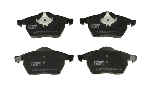 Kit de plaquettes de frein, frein à disque HART 221 624