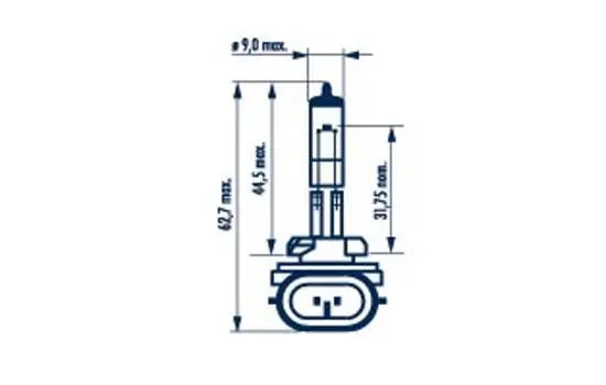 Ampoule, projecteur antibrouillard NARVA 480423000