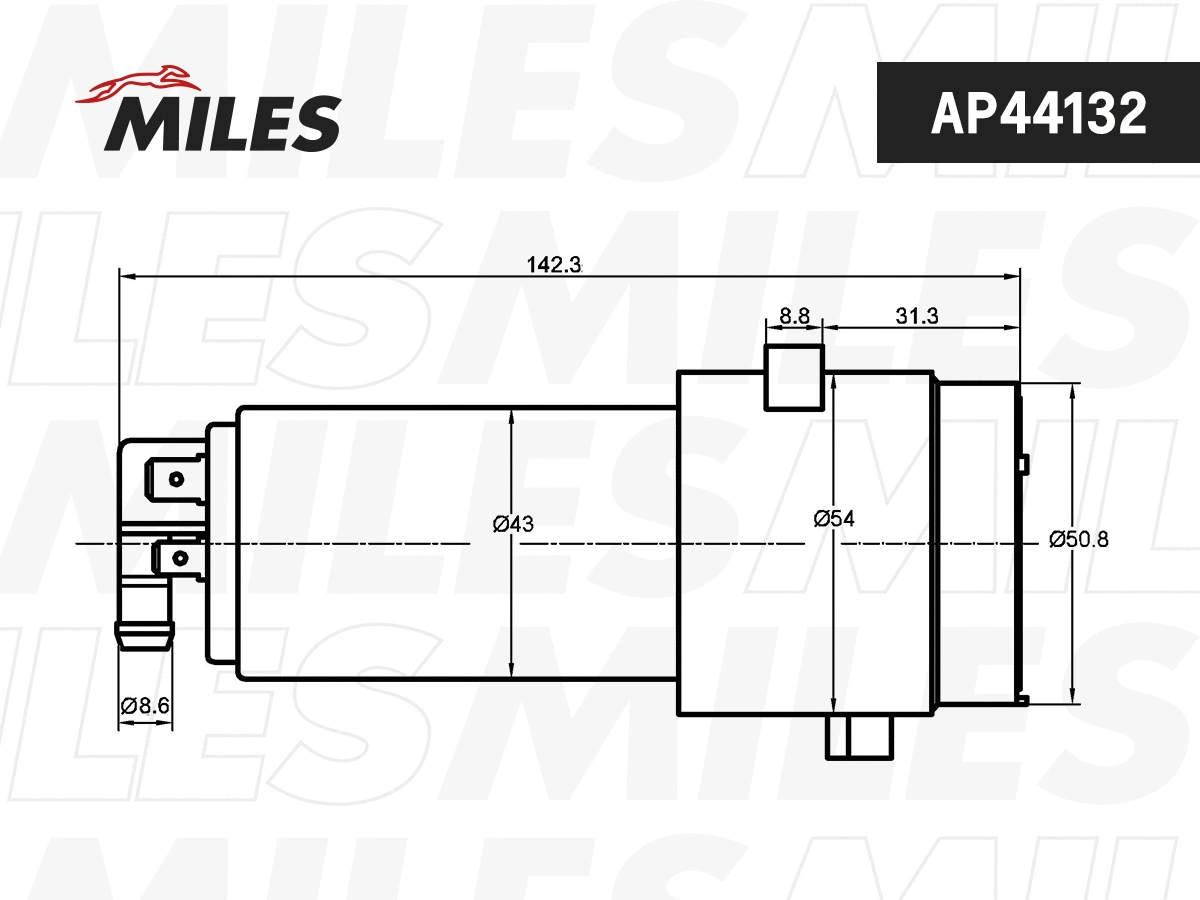 Pompe à carburant MILES AP44132