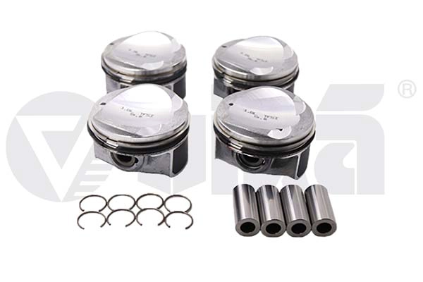 Jeu de segments de pistons vika 11071702301